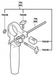 Bosch 0 601 192 880 Gsb 20-2 Ret Percussion Drill 230 V / Eu Spare Parts